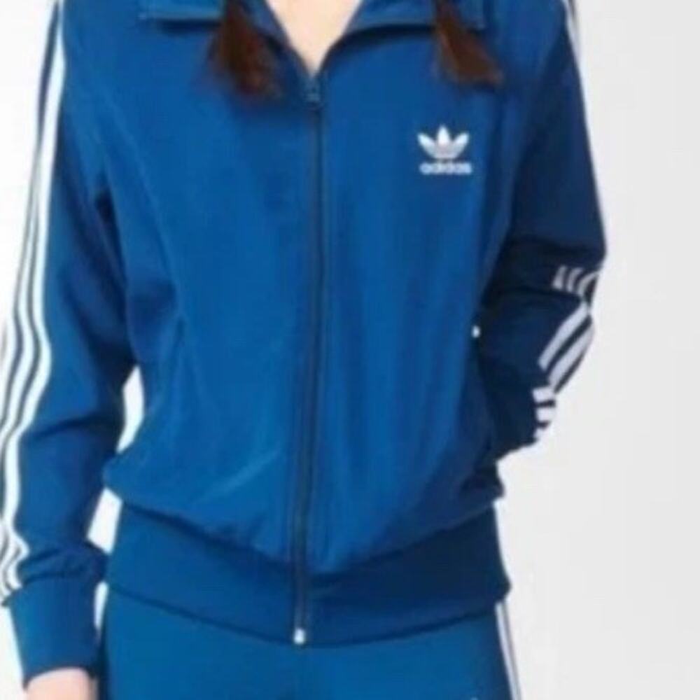 Adidas AY8391 Women Original Firebird Track Suit Jacket Coat Fit Gym Sz S F3 - Picture 3 of 12